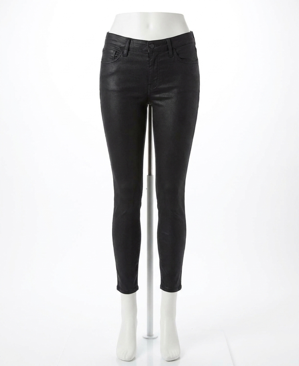 NEW AG JEANS legging ankle super skinny jeans in mgs coated